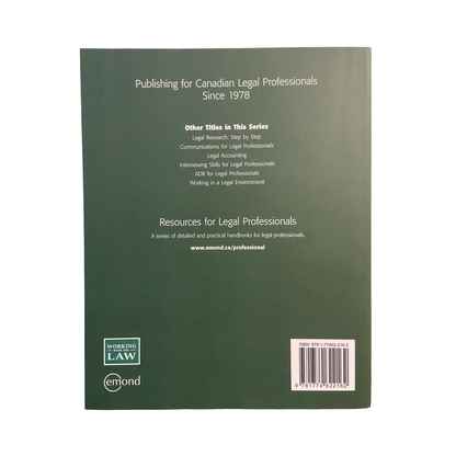 Legal Transcription In Canada second Edition