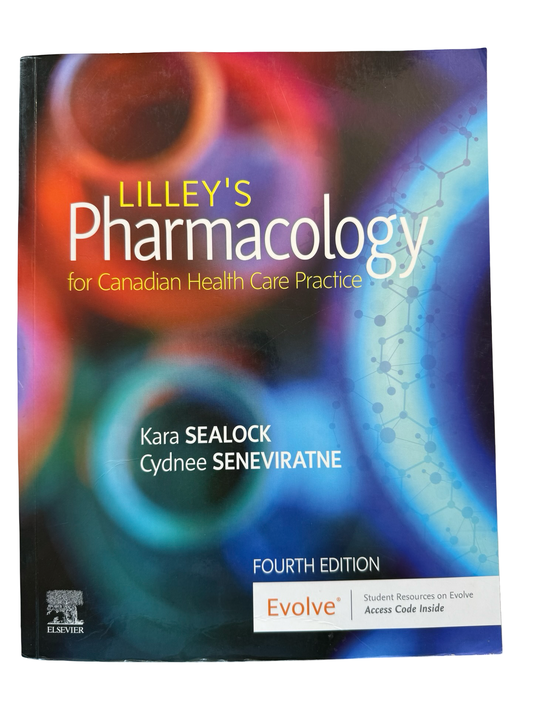 Pharmacology for Canadian Health Care Practice