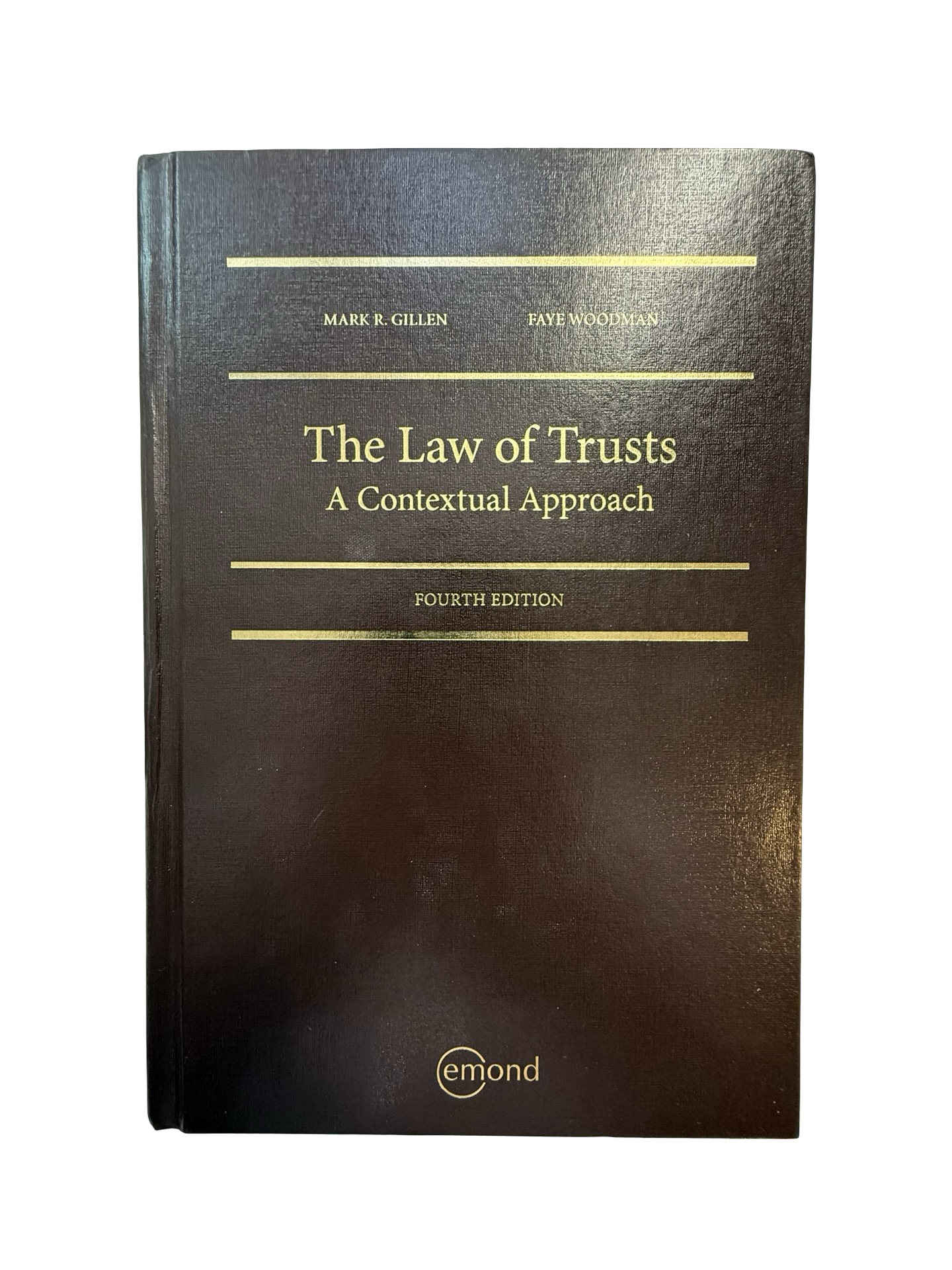 The Law Of Trusts A Contextual Approach 4 th ed
