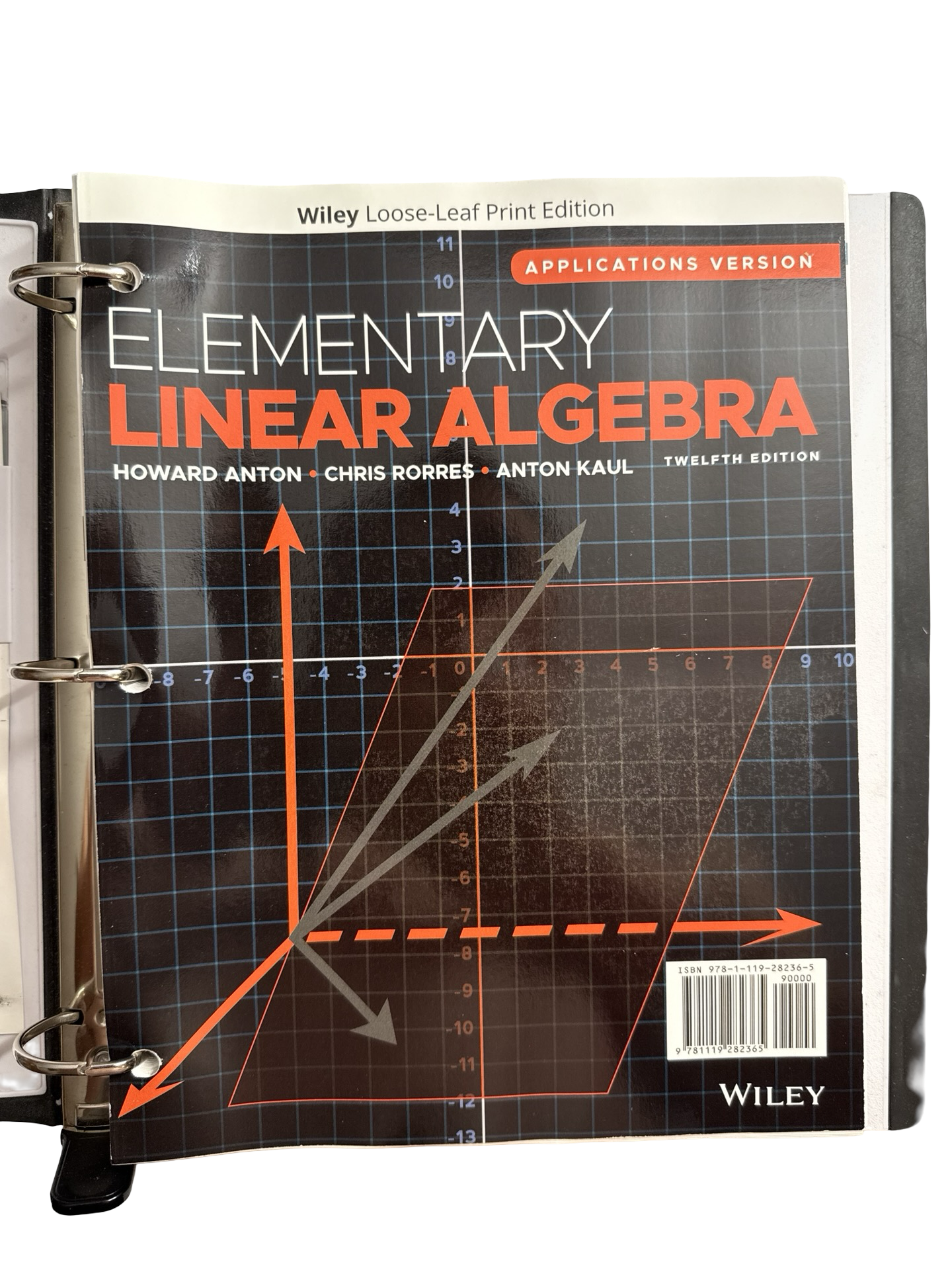 Elementary Linear Algebra application version 12 ed