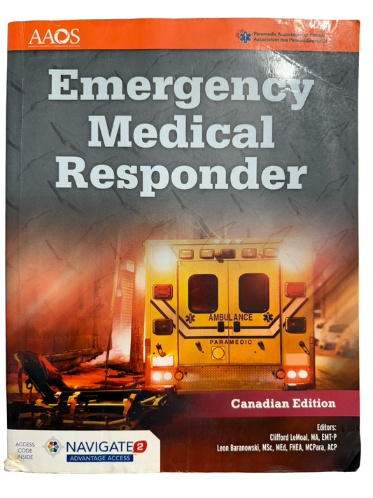 Emergency Medical Responder Canadian Edition