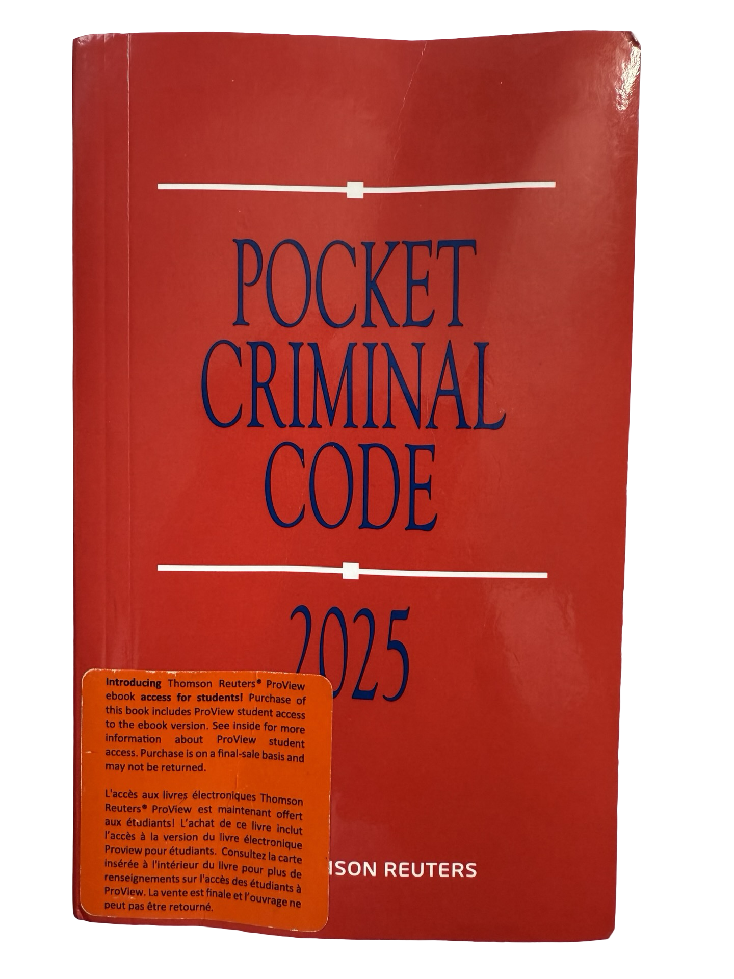 Pocket Criminal Code 2025