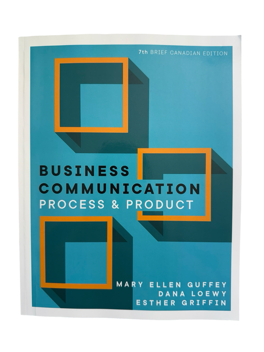 BUSINESS COMMUNICATION PROCESS & PRODUCT