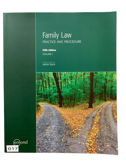 Family Law Practice and Procedure 5th ed vol 1