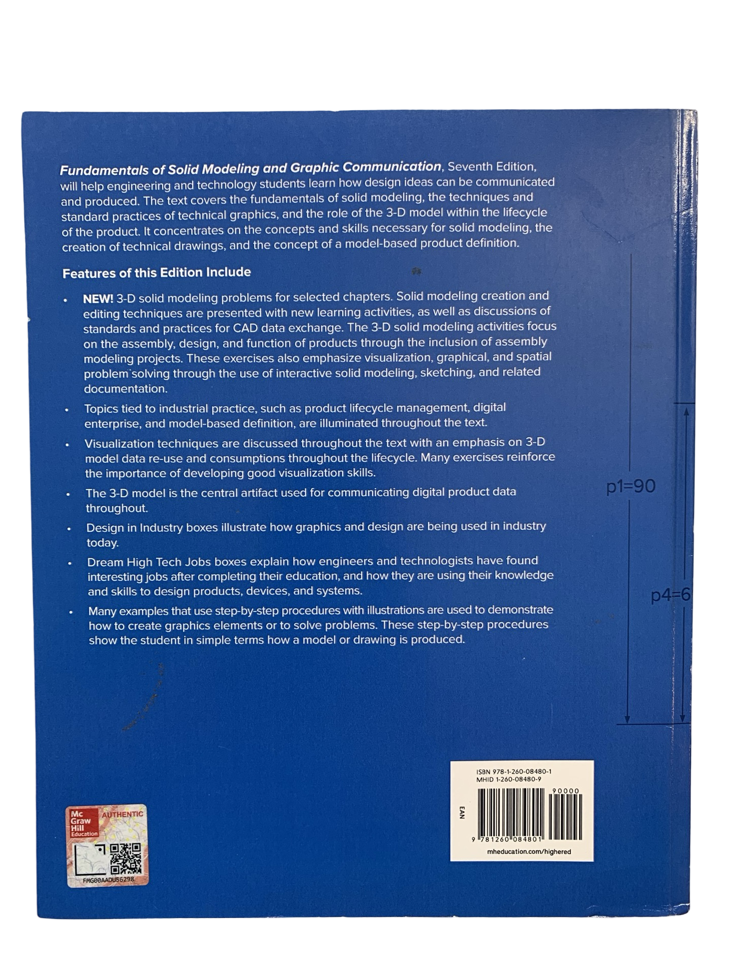 Fundamentals Of Solid Modeling and Graphic Communication 7th ed