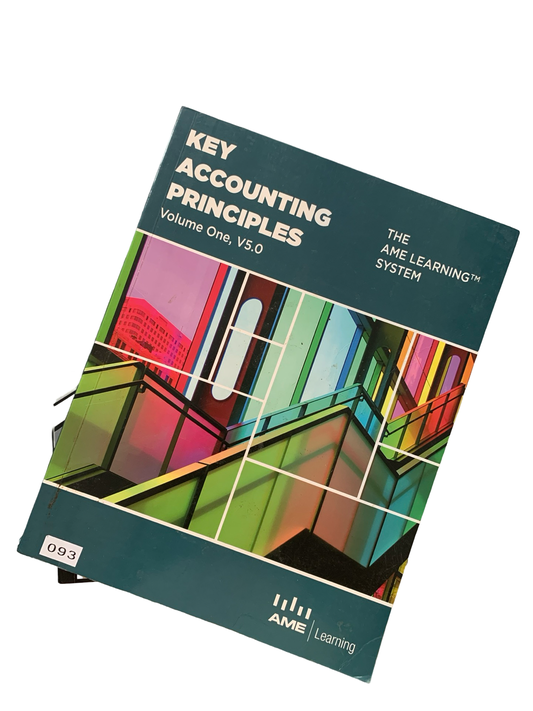 Key Accounting Principles + Workbook vol 1 ,V5.0