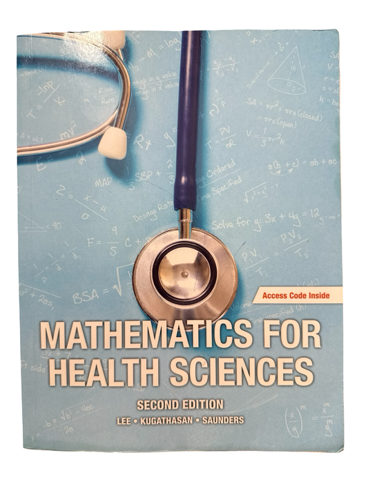 Mathematics for health sciences