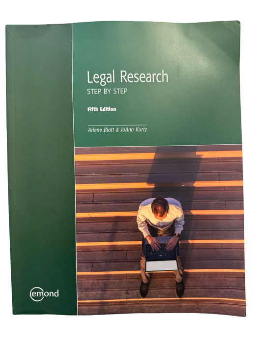 Legal Research Step By Step