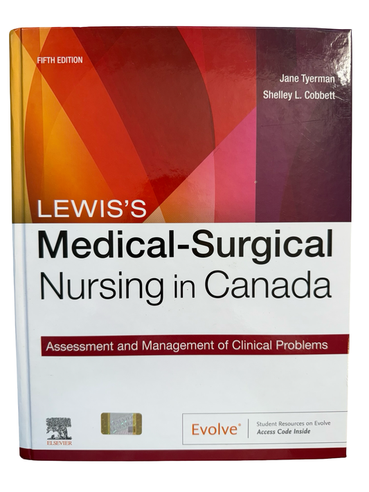 Medical Surgical Nursing in Canada