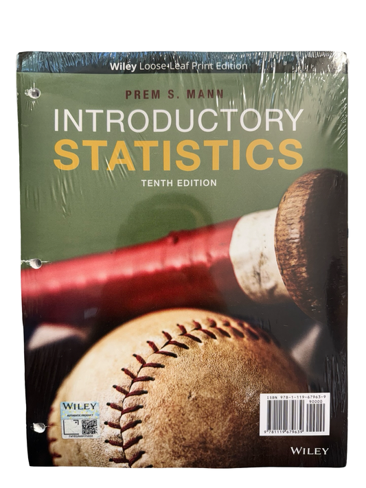INTRODUCTORY STATISTICS TENTH EDITION