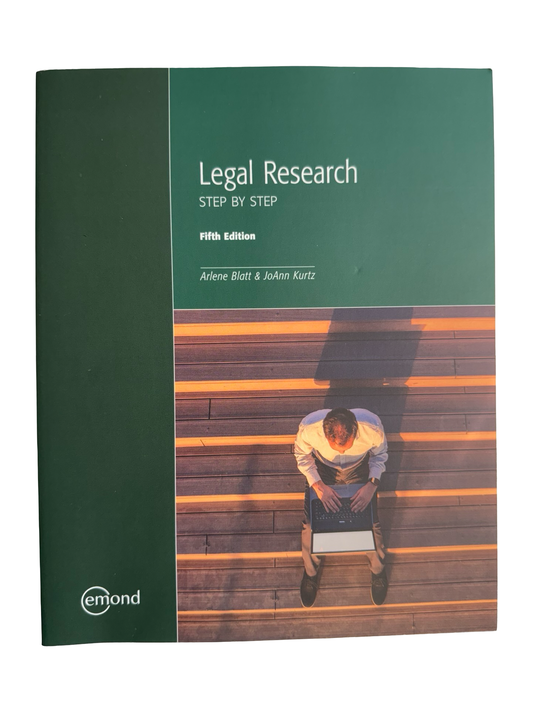 Legal Research STEP BY STEP Fifth Edition