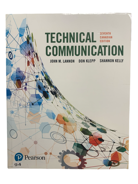 Technical Communication 7 th Canadian edition