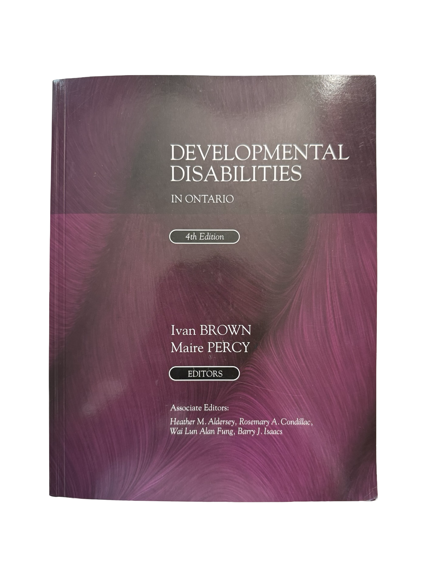 Developmental Disabilities in Ontario 4th edition