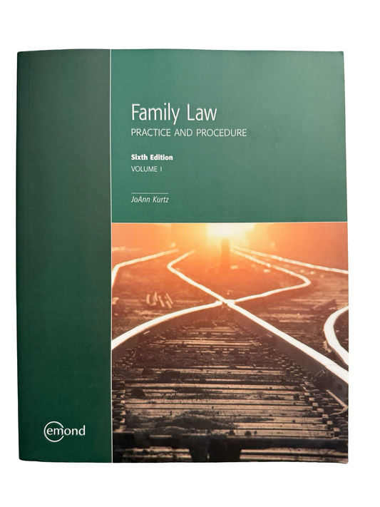 Family Law Practice and Procedure Sixth Edition