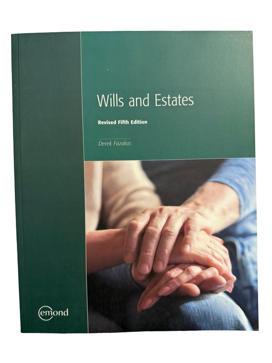 Wills and Estates Revised Fifth Edition