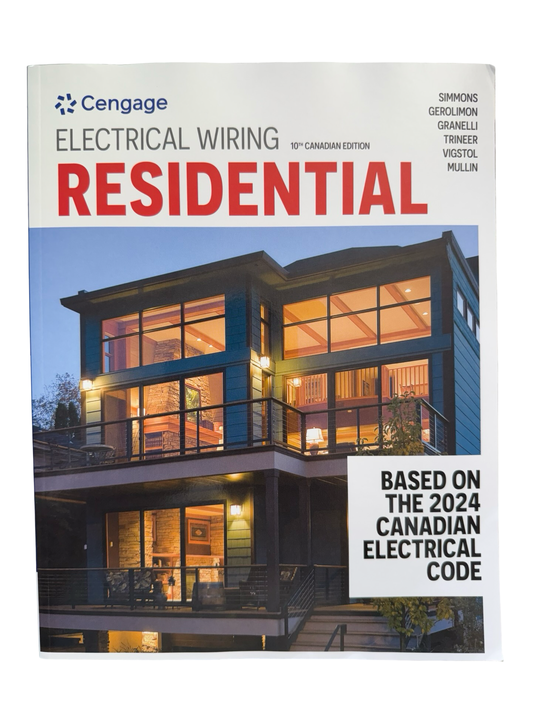 Cengage ELECTRICAL WIRING RESIDENTIAL 10th CANADIAN EDITION