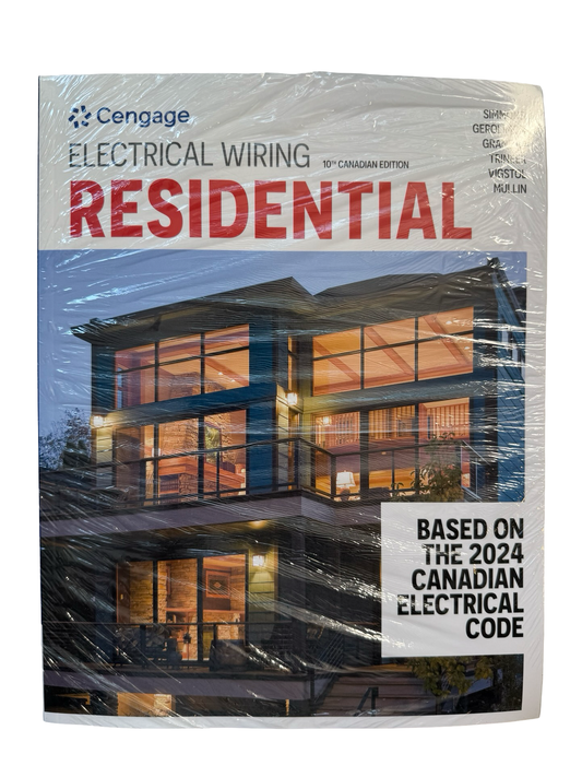 Cengage ELECTRICAL WIRING 10th Canadian Edition Residential