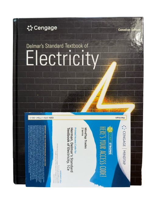Delmer’s standard textbook of Electricity with Mind tap