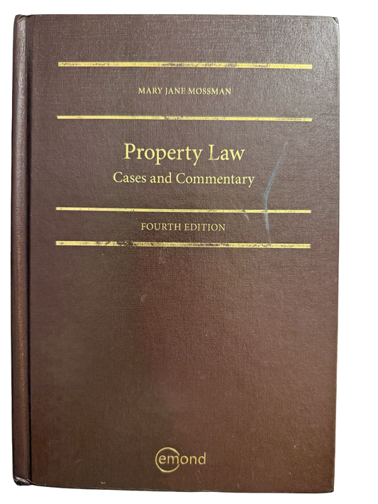 Property Law Cases and Commentary
