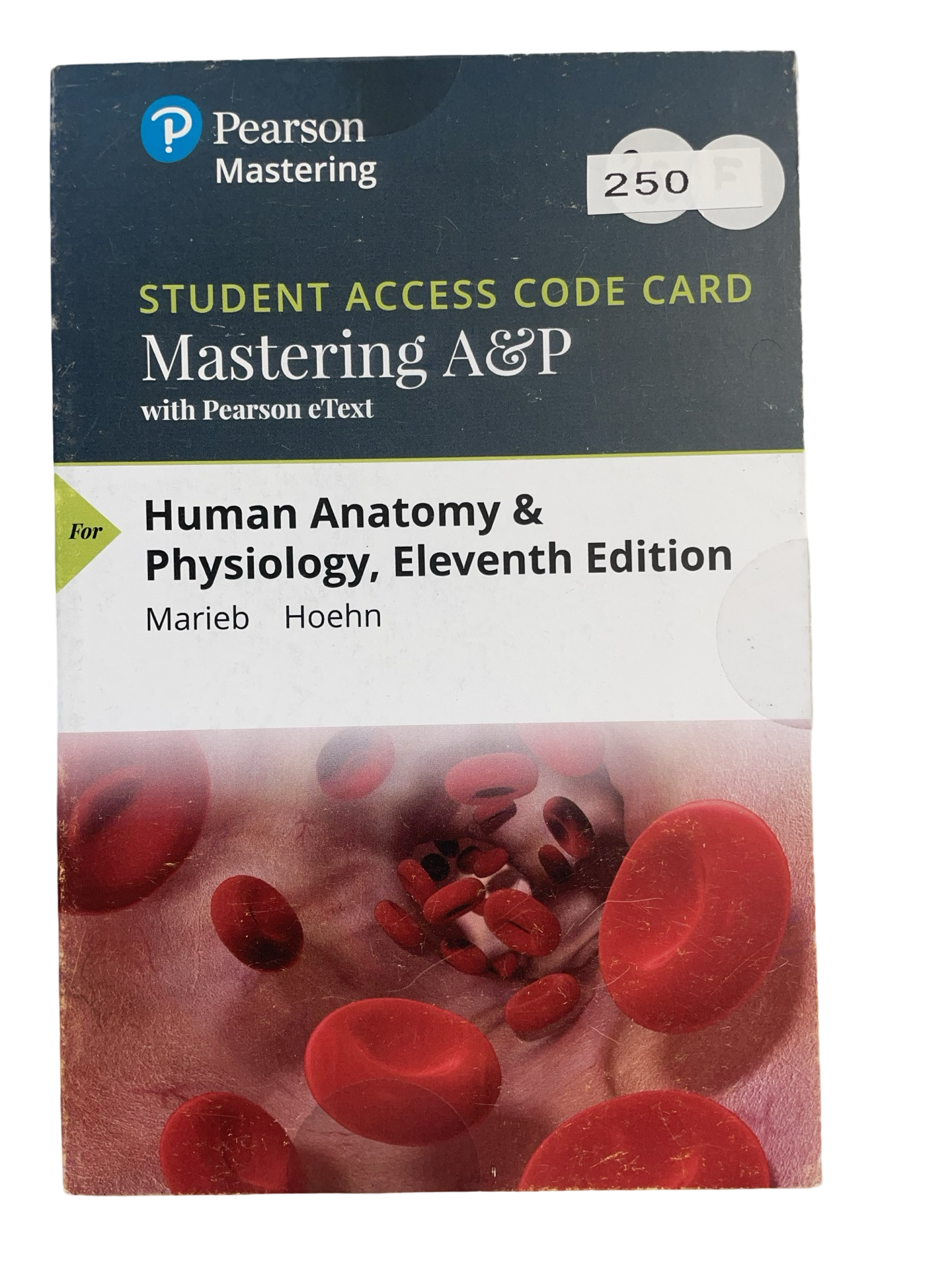 Human Anatomy and Physiology 11th edition-Access code Card