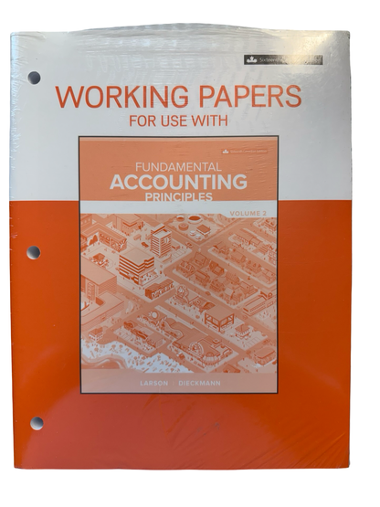 Fundamental Accounting Principles Vol 2 with workbook and Connect