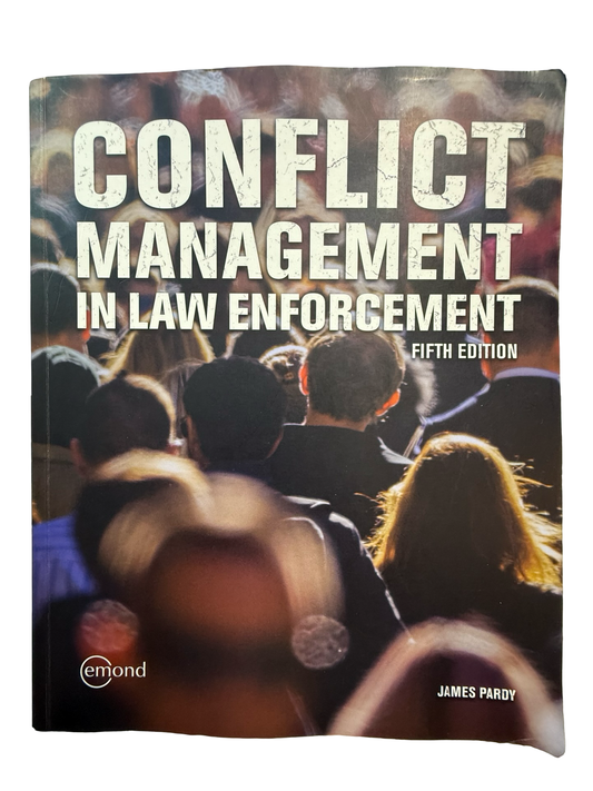 Conflict Management in Law Enforcement 5th edition