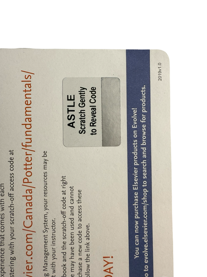 Canadian fundamentals of Nursing with unused access