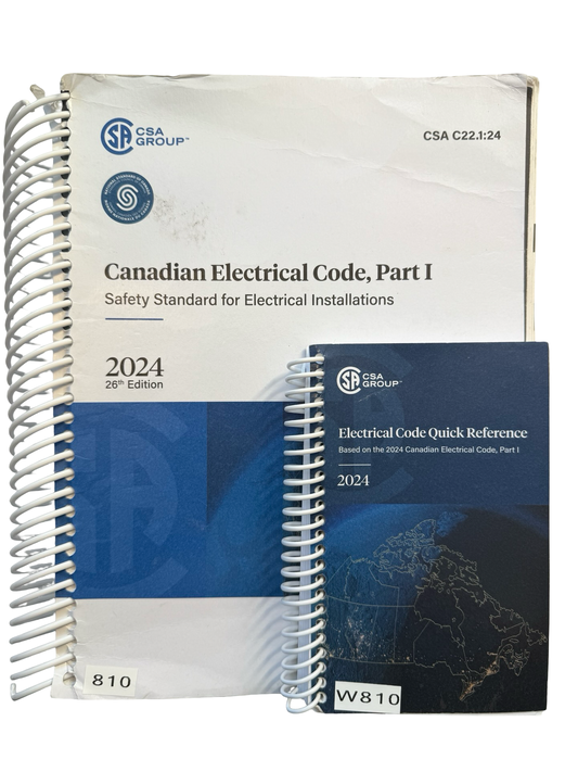 Canadian Electrical Code Part 1 with quick reference 2024 26th edition