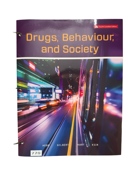 Drugs Behaviour and Society