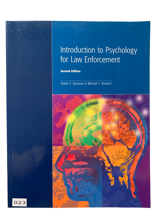 Introduction to Psychology for Law Enforcement Second Edition