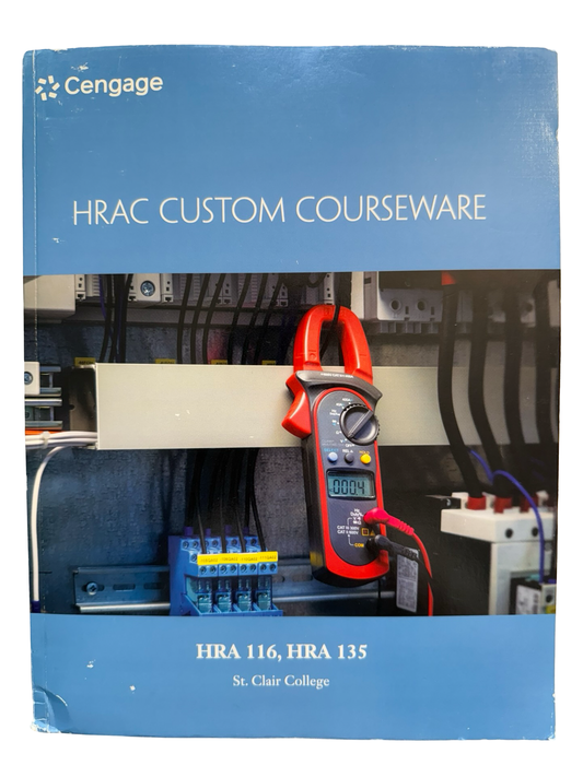 Cengage HRAC CUSTOM COURSEWARE