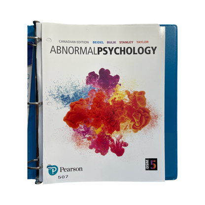 Abnormal Psychology loose leaf