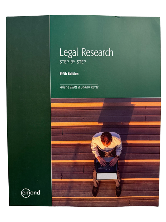Legal Research STEP BY STEP Fifth Edition