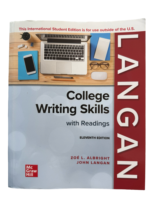 College Writing Skills