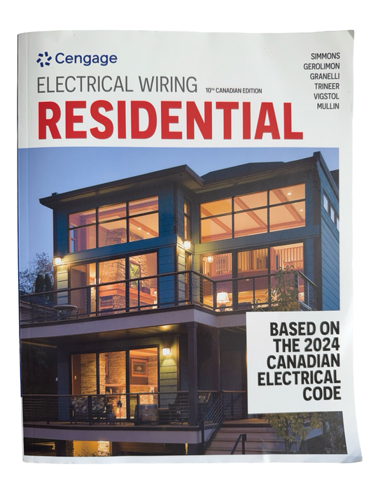 ELECTRICAL WIRING RESIDENTIAL 10th CANADIAN EDITION