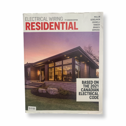 Electrical Wiring Residential 9th Canadian edition