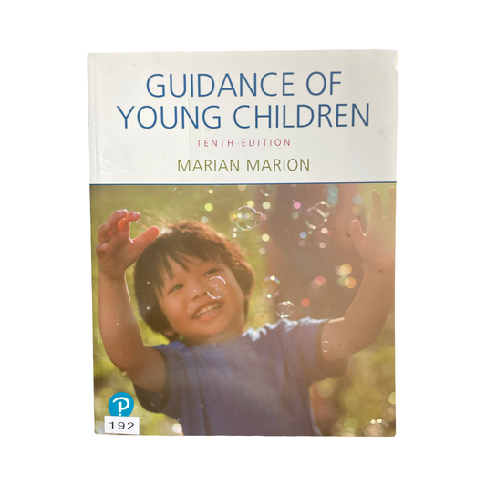 Guidance Of Young Children Tenth Edition