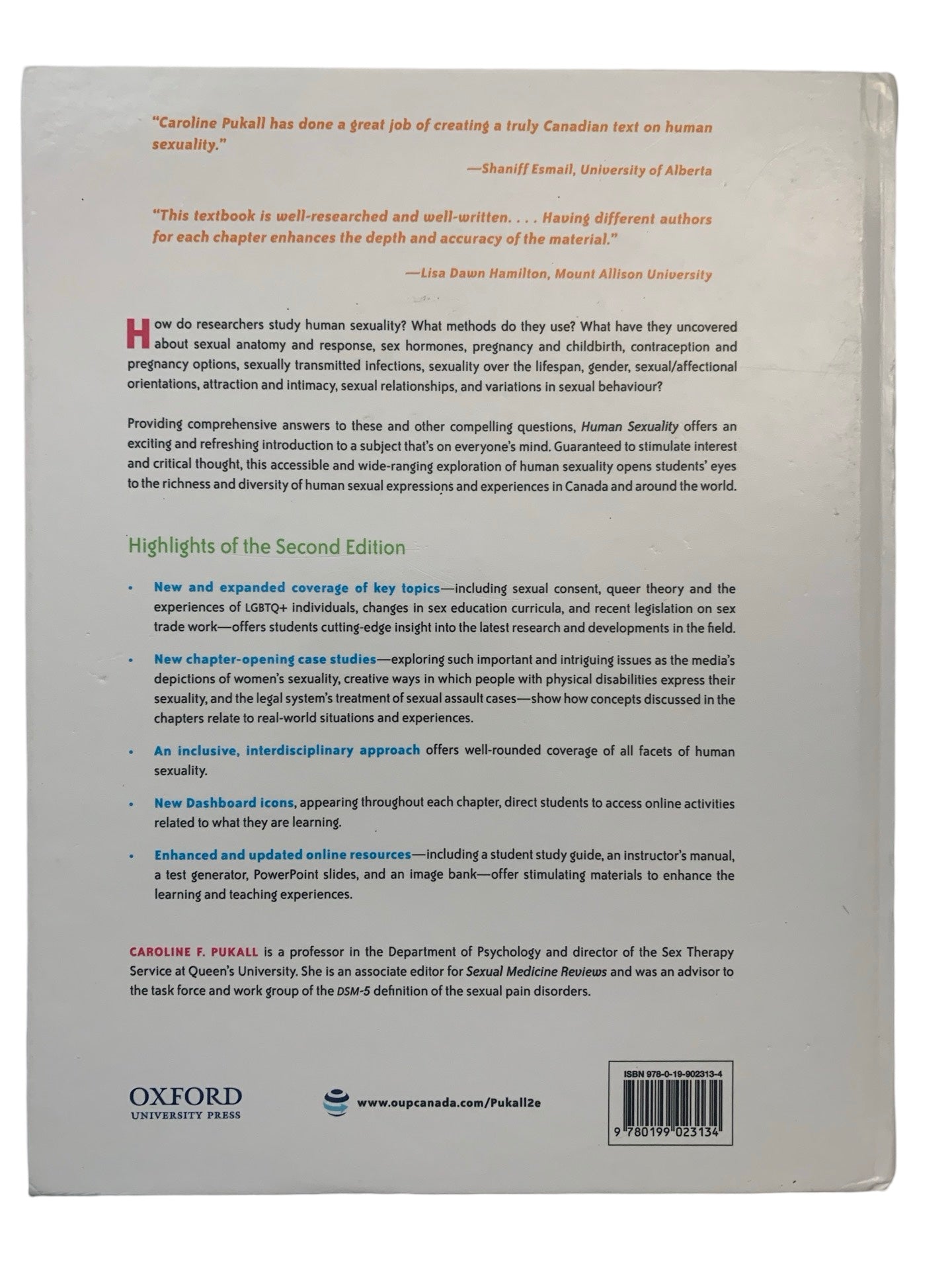 Human Sexuality 2nd edition