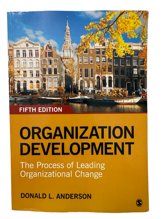 Organization Development Fifth edition
