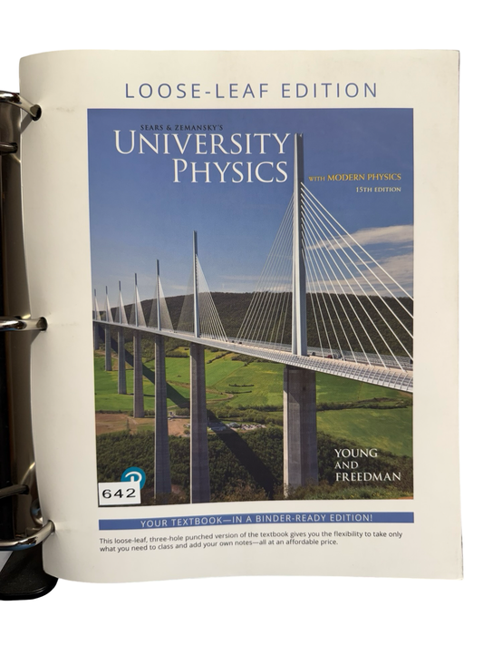 University Physics Loose leaf