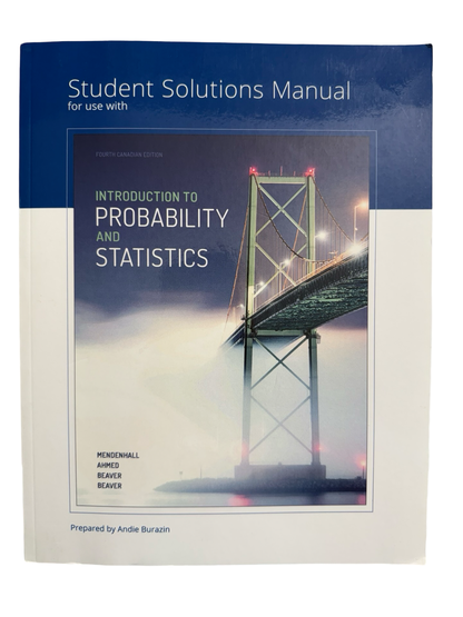 Introduction to Probability and Statistics