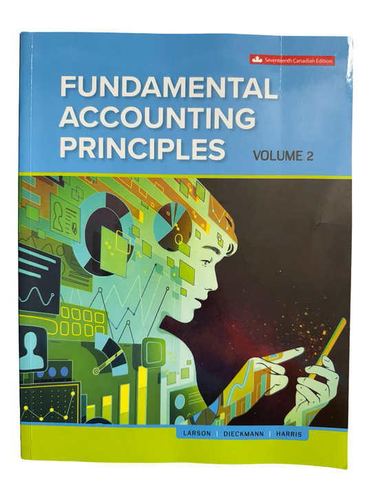 Fundamental Accounting Principles Volume 2
