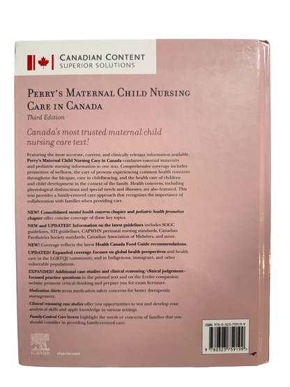 Perry’s Maternal Child Nursing Care In Canada
