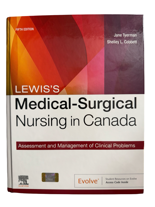 Medical Surgical Nursing In Canada