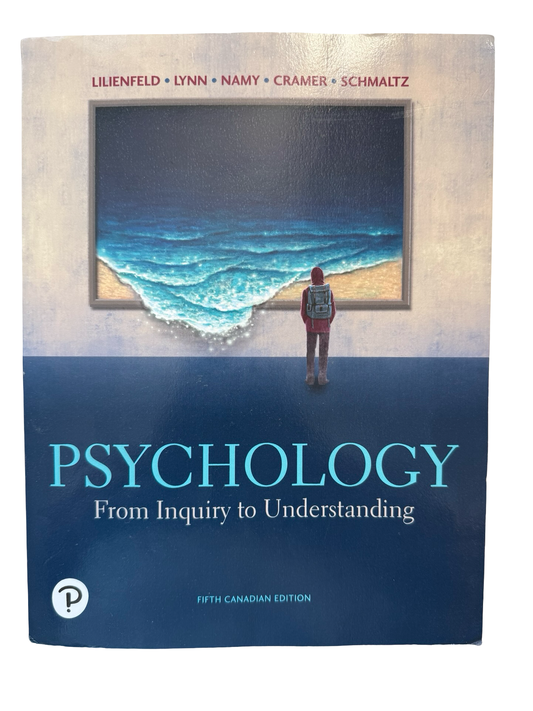 Psychology from inquiry to understanding 5th Canadian edition