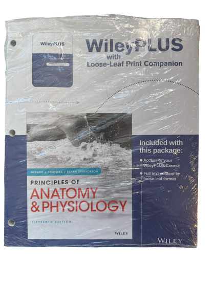 Principles of Anatomy and Physiology 5th ed with Wiley plus