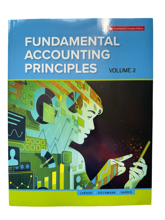 Fundamental Accounting Principles Vol 2