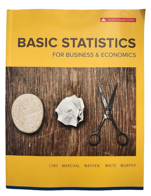 BASIC STATISTICS For Business & Economics  Seventh Edition