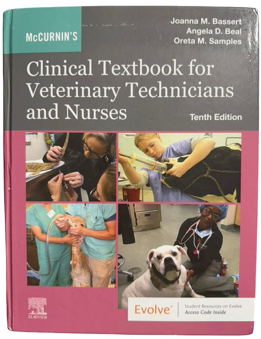 McCURNIN'S Clinical Textbook For Veterinary Technicians and Nurses Tenth Edition