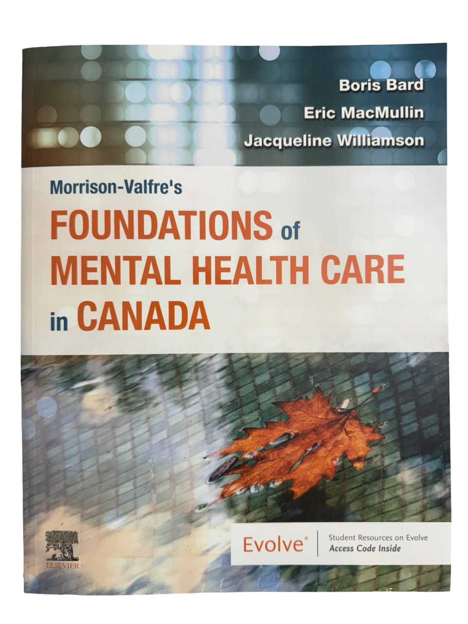 FOUNDATIONS Of MENTAL HEALTH CARE In CANADA, Morrison-Valfre's